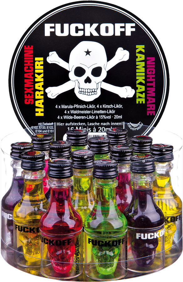 fun Drinks Fuck-Off Assortie