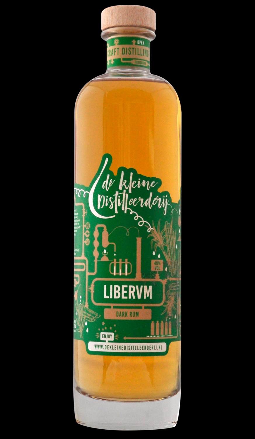 De Kleine Distilleerderij Libervm Dark Rum