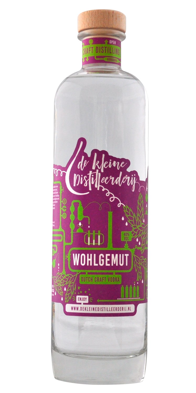 De Kleine Distilleerderij Wohlgemut Vodka