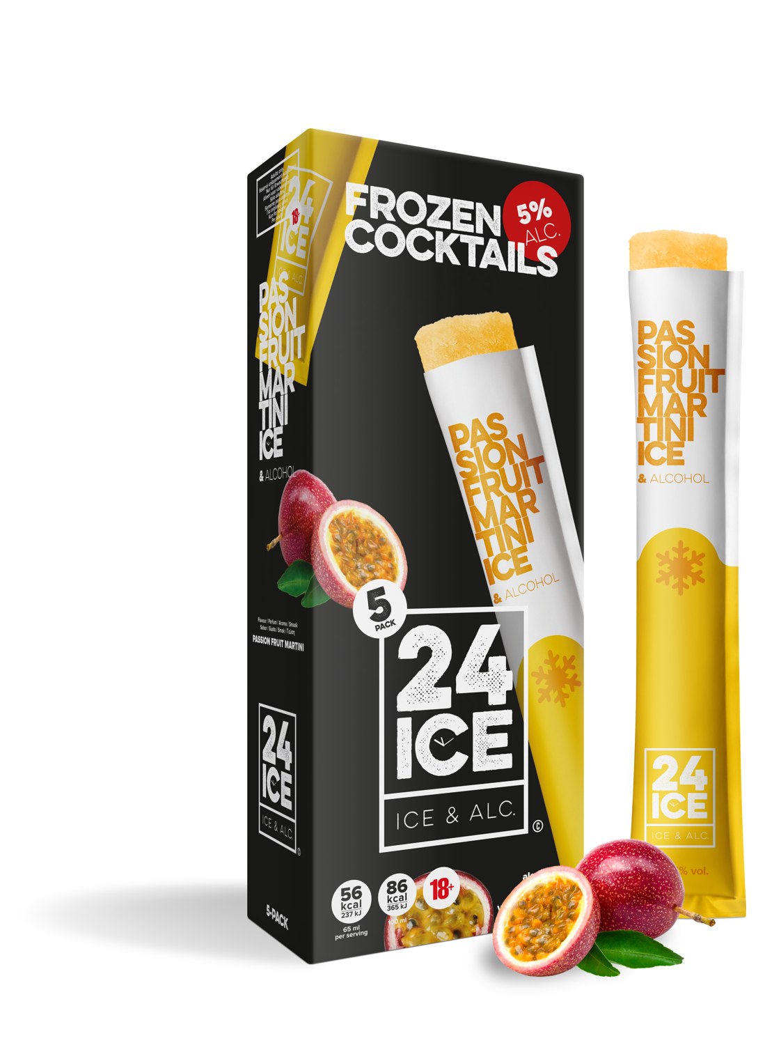 24 ICE Passion Fruit (Pornstar) Martini 5-pack