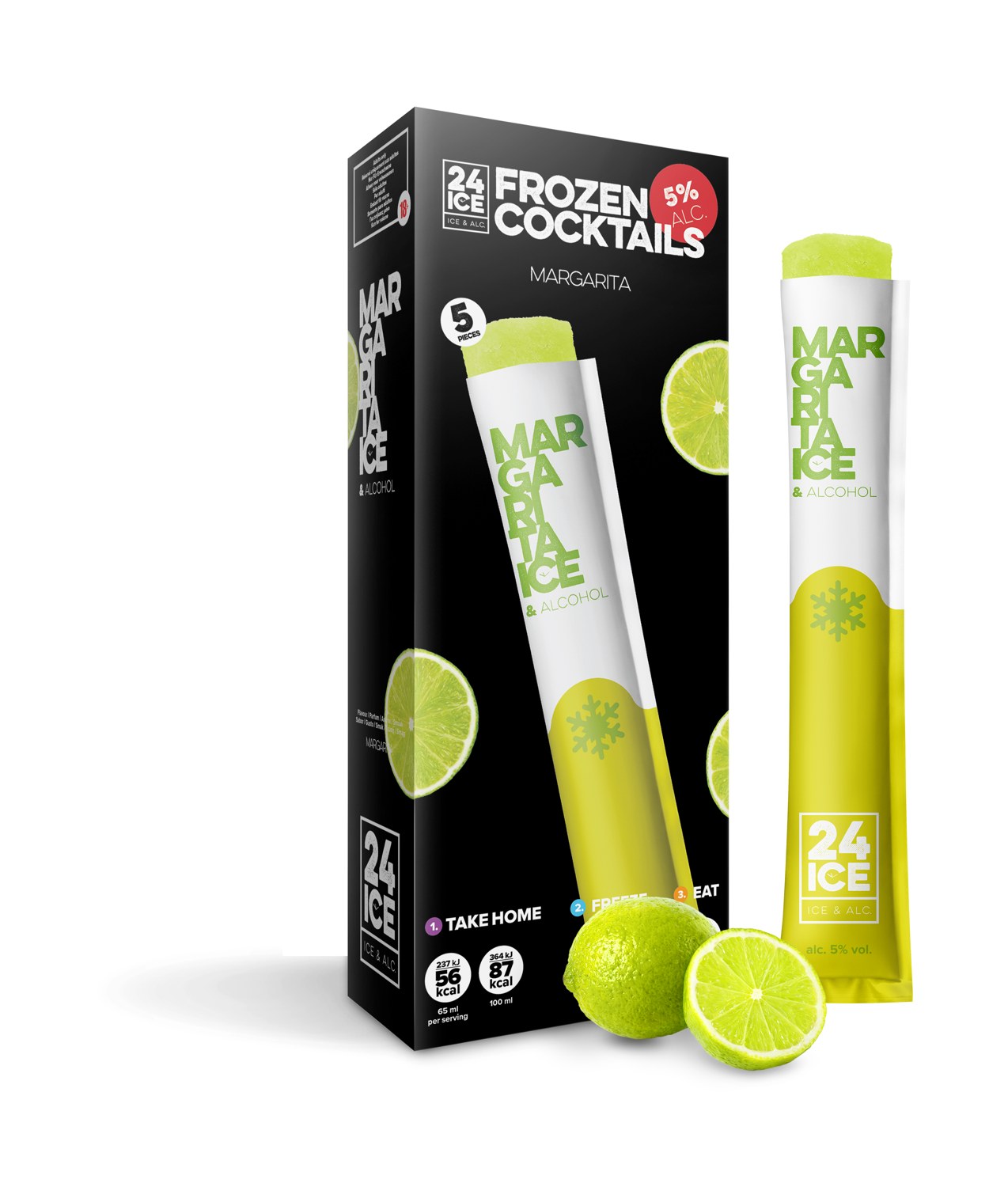 24 ICE Margarita 5-pack