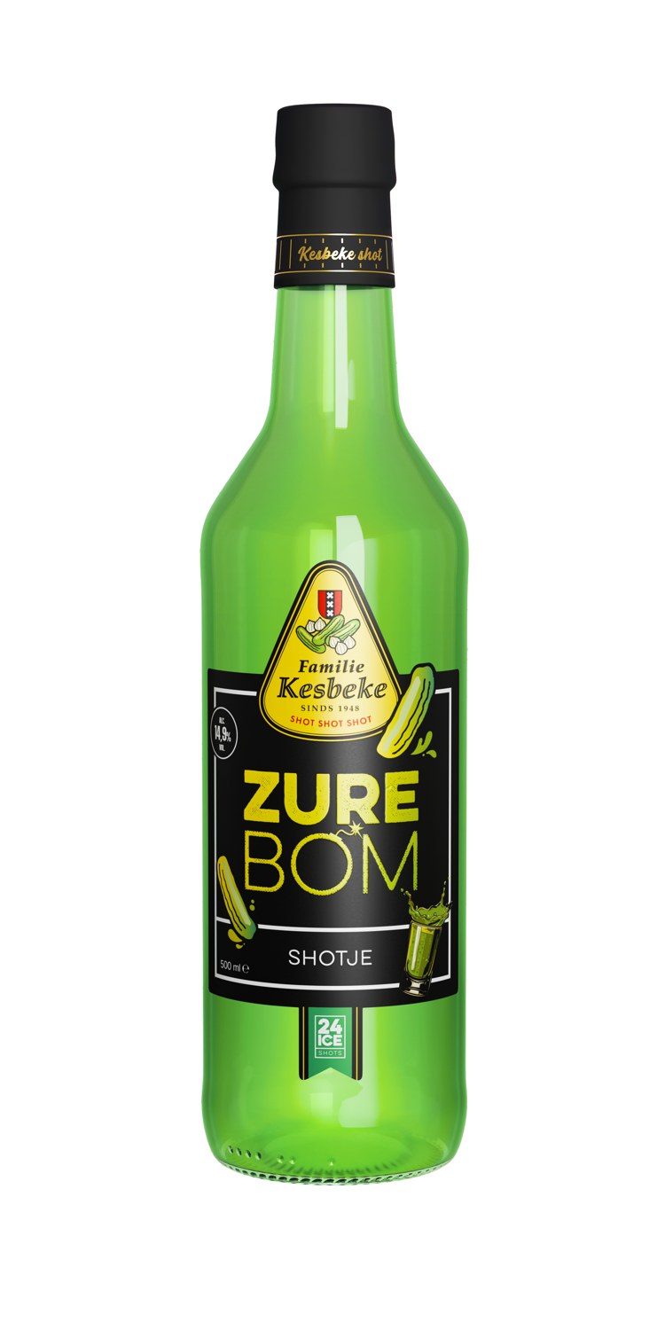 Kesbeke Kesbeke "Zure Bom" Shot 500 ml