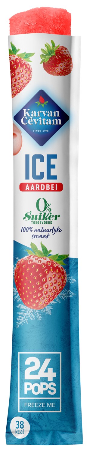 24POPS KC 24POPS 50-pack aardbei