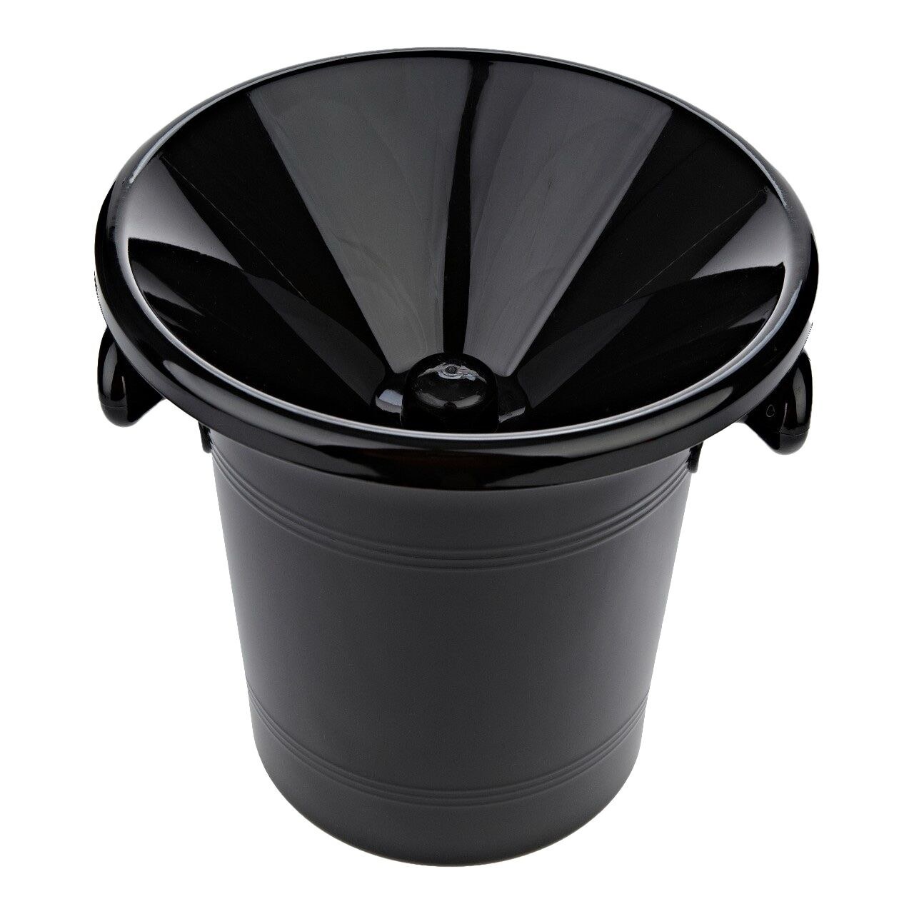 Spuwbak 3 liter, zwart acryl