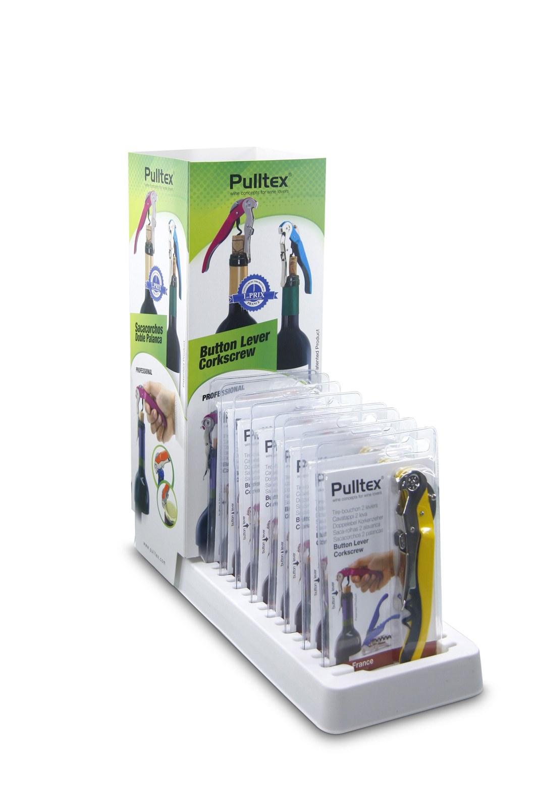 Pulltex Pulltex Pullparrot kurkentrekker, assorti kleuren