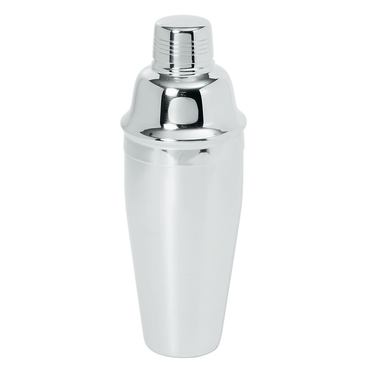  Cocktailshaker rvs 750 ml, 3-delig