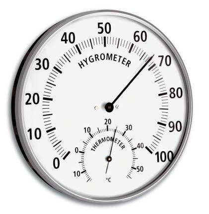 Le Soin du Vin Analoge thermo-hygrometer Ø 132 mm