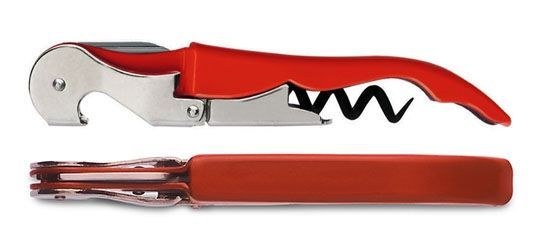 Pulltex Pulltap's Basic met eigen logo (1 kleur), rood