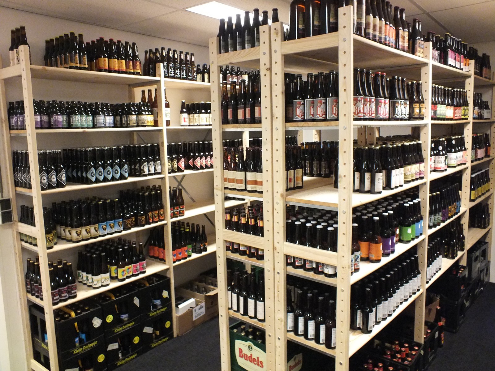 Quickrack Magazijninrichting voor de drankenspeciaalzaak